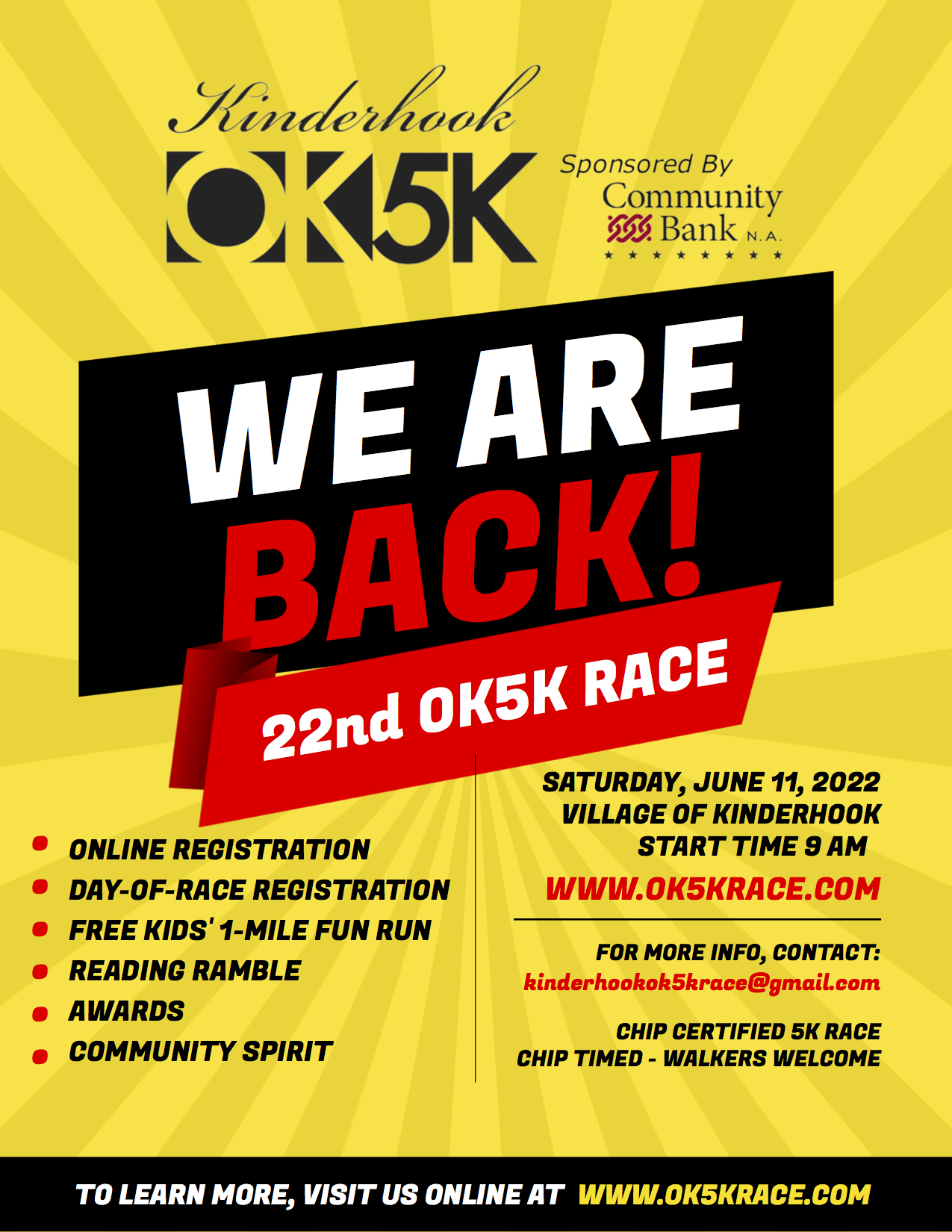 Kinderhook OK5k OK5k